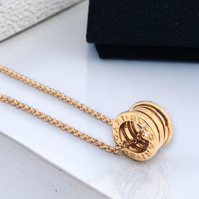 Gold necklace pendant zero /kalung emas polos zero 18k -bv -Diamond Jewelry