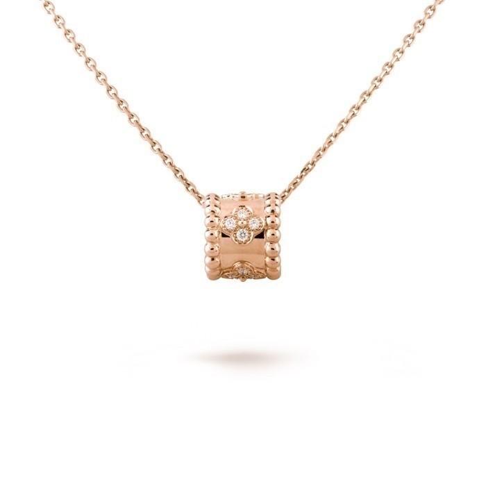 Vca perlee pendant diamond 18K Gold Diamond Jewelry