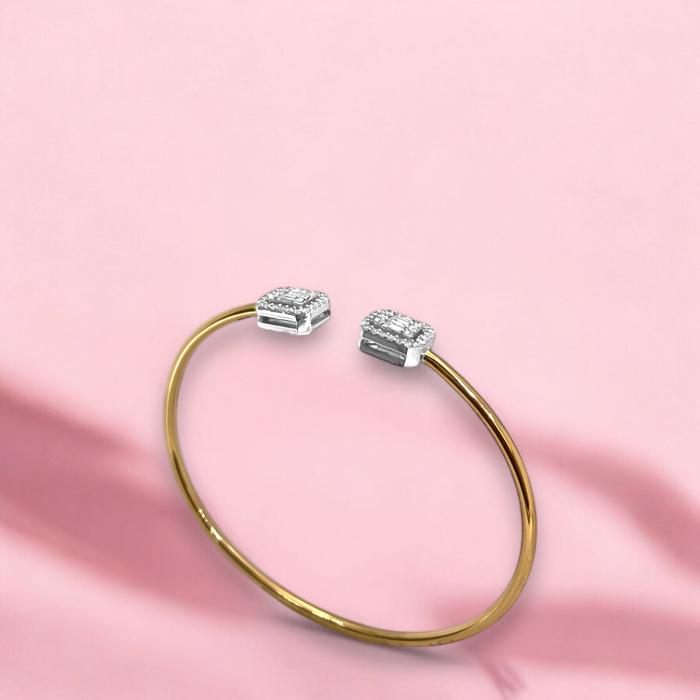 Gelang Berlian double baguette 18K / Diamond Jewelry