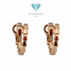 Earring Ulo Serpenti Earring 18K / Diamond Jewelry-368ABD957RY-HT