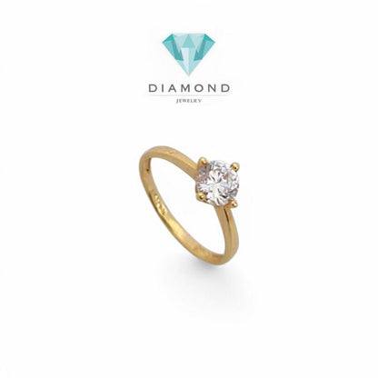 Cincin Mas Polos solitaire Mata-Diamond Jewelry