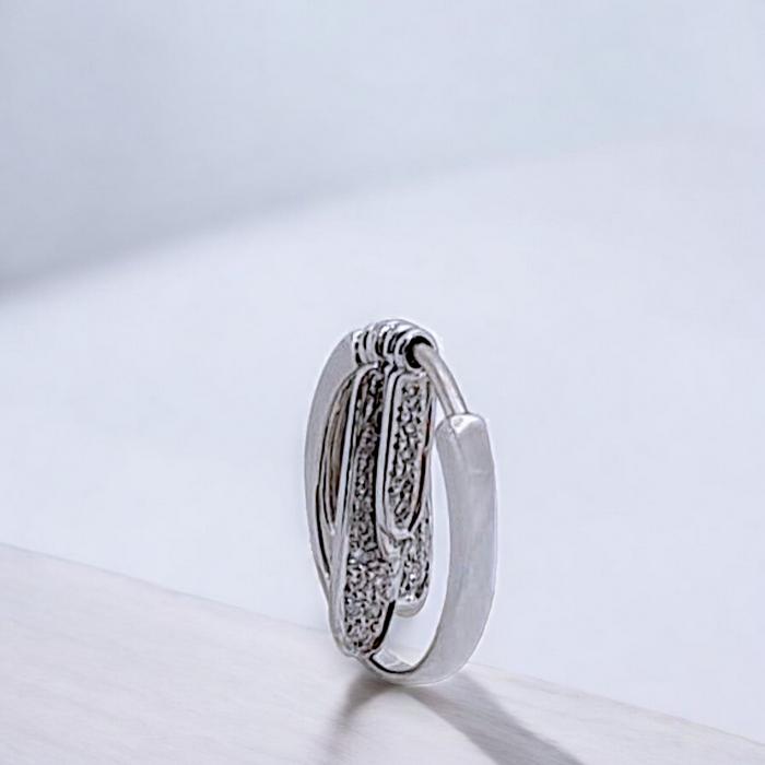 Ring Diamond Movable Fan 18K / Diamond Jewelry/ cincin Berlian kipas 18k