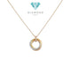 Trinity Diamond Pendant 18K/Kalung Trinity Berlian-Diamond jewelry-352KBD54000LS-HT