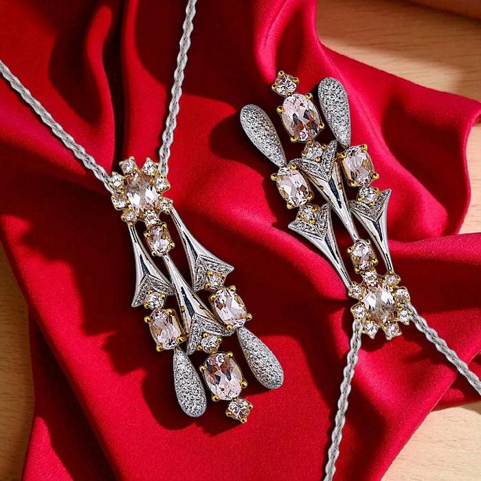 Liontin Flower Magonite Diamond 18K / Diamond Jewelry 19LBGT520WP-HT