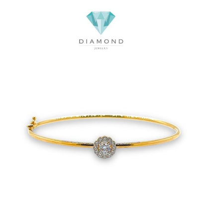 Flower Bracelet gold/ gelang bunga emas 16k