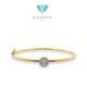 Flower Bracelet gold/ gelang bunga emas 16k