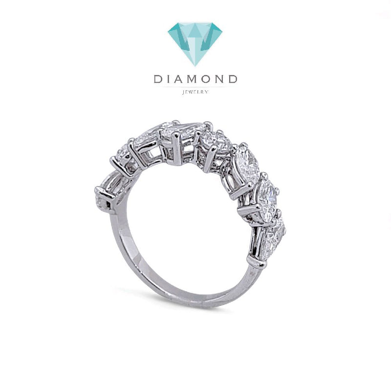 Fancyshape Diamond Ring 18K / Cincin Berlian Fancyshape 18K / Diamond Jewelry 372CB2900PRLS-HT