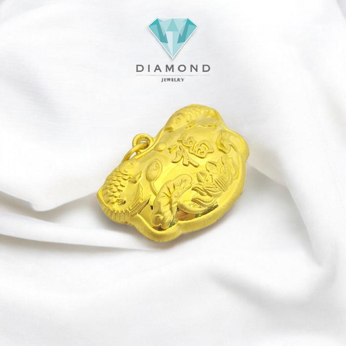 Liontin Mas Fu HK 24K-Diamond Jewelry