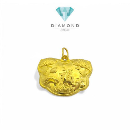 Liontin Mas Fu HK 24K-Diamond Jewelry