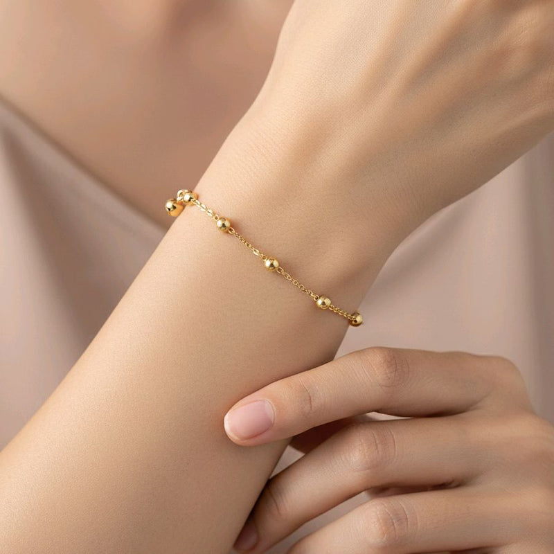 Bell Love Gold Brecelets 16K / Gelang Emas Lonceng love 16K / Diamond Jewelry / 456GMS254LS