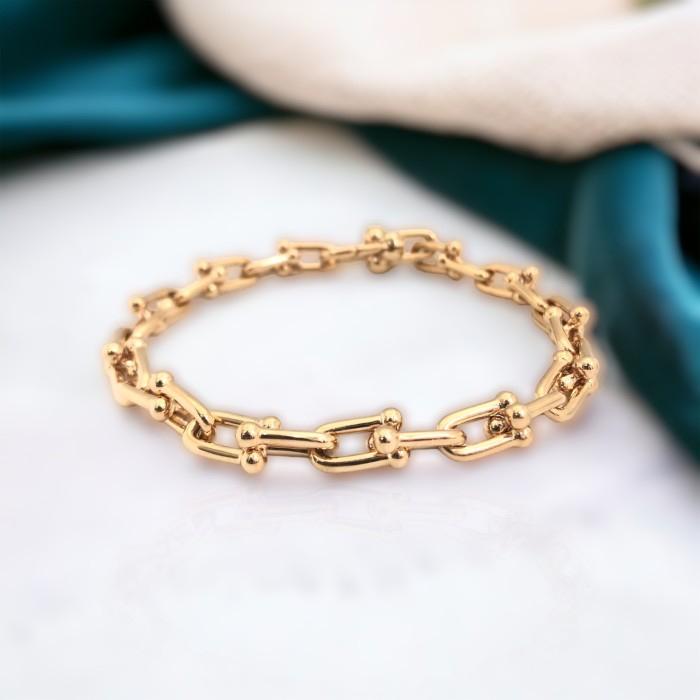 Medium hardware chain 18 K rose gold Diamond Jewelry