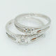 Cincin Kawin/Wedding Ring - Diamond Jewelry Two Tone 01020884/01020885