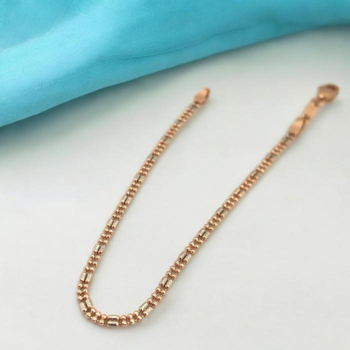 Gelang emas Jalur white rose gold 17k-Diamond Jewelry