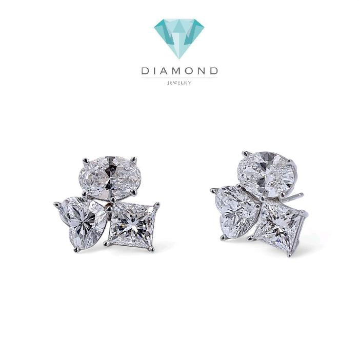 Toi Et Moi Diamond Earring 18K / Anting Berlian Toi Et Moi 18K / Diamond Jewelry 2ABL2250LS-(4500HT)