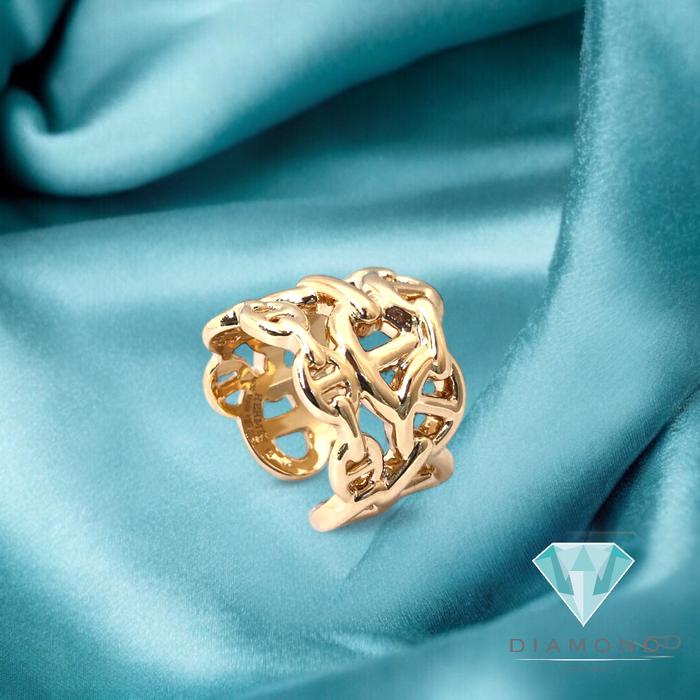 Chaine D Ancre HM Ring 18K-Diamond Jewelry-355CBD18RY-HT