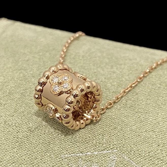 Vca perlee pendant diamond 18K Gold Diamond Jewelry