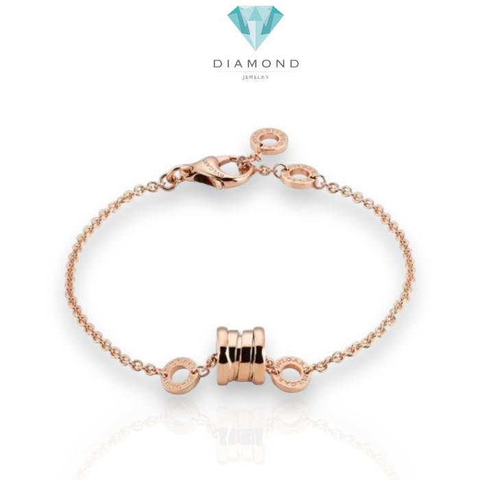 Gold Zero Bracelet 18K/Gelang Emas Zero 18K -Diamond Jewelry-152GMSSM613RY-HT