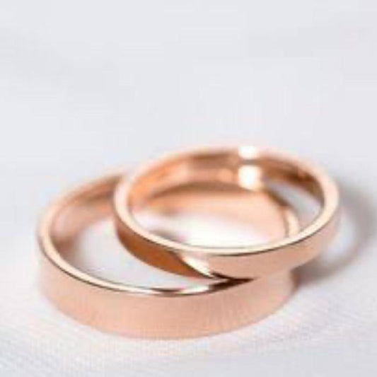 Simple Ring 17k custom gold -Diamond Jewelry
