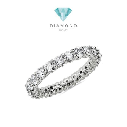 Diamond Eternity Ring-Cincin Berlian 18K-Diamond Jewelry-1CB3LSNEWETERNITY-HT