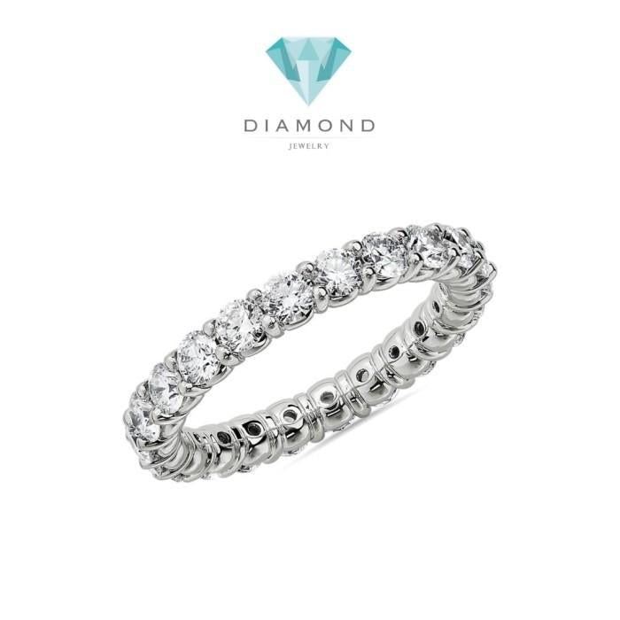 Diamond Eternity Ring-Cincin Berlian 18K-Diamond Jewelry-1CB3LSNEWETERNITY-HT