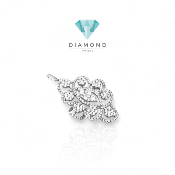 Liontin Berlian Bunga Diamond Jewelry