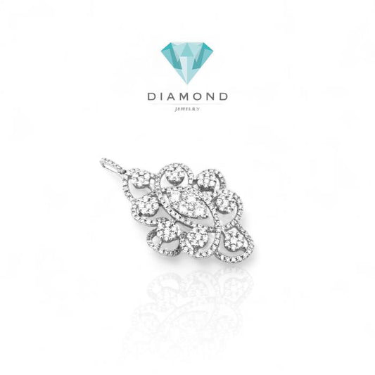 Liontin Berlian Bunga Diamond Jewelry