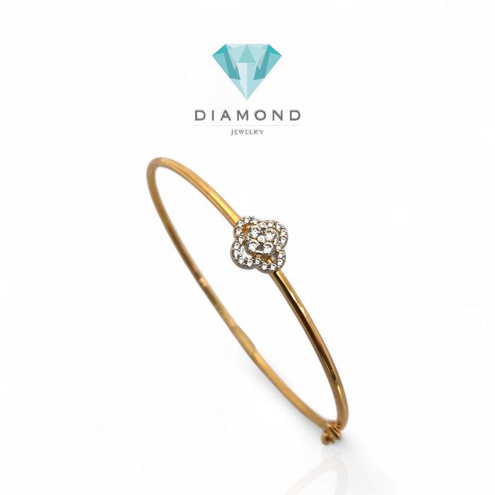 Gelang Emas Model Clover 700K-Diamond Jewelry