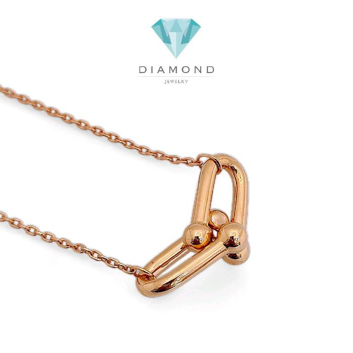 Hardwear Necklace 18K / Diamond Jewelry-388KBD970RY-HT