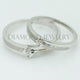 Cincin Kawin/Wedding Ring - Diamond Jewelry Two Tone 01020796/01020797