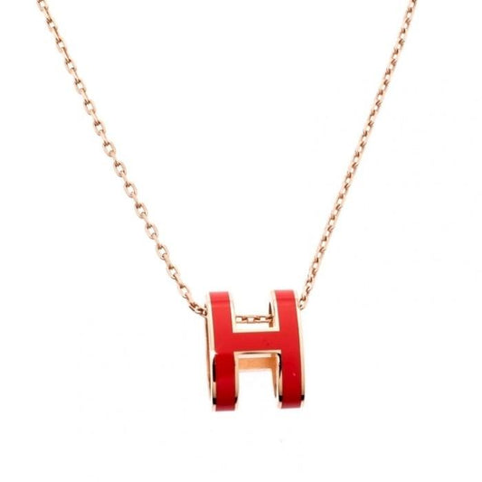 H pendant pop hermes 18k- Diamond Jewelry