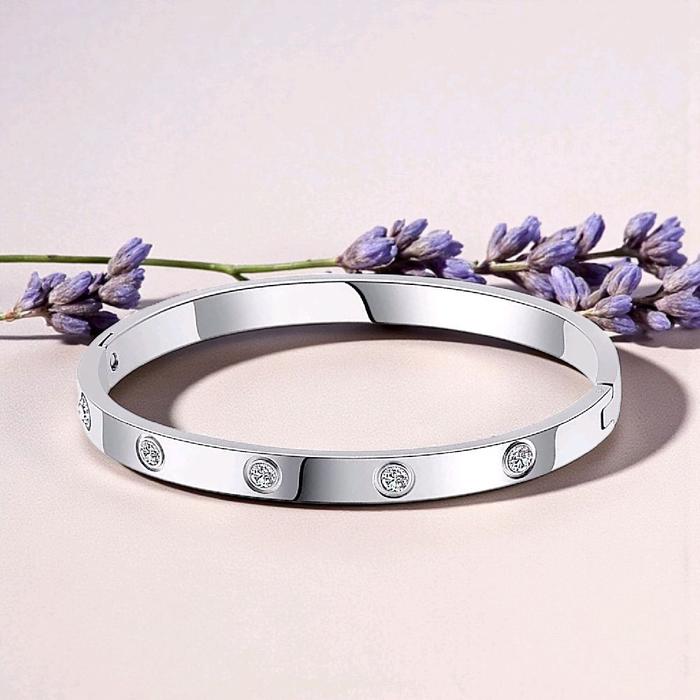 Love Ten Diamond Bracelet 18K / Gelang Love 10 Berlian 18K / Diamond Jewelry-1GBD30LSNEW-HT