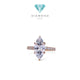 Marquise Zirkon Gold Ring 750K / Cincin Emas Marqis Zirkon 750K / Diamond Jewelry 412CMS257LS