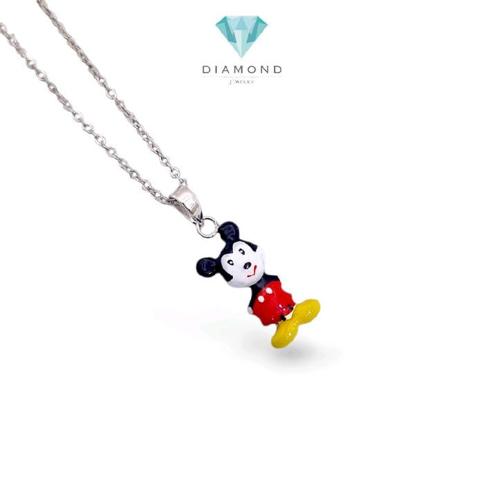 Mickey Mouse Pendants 18K / Liontin Mickey Mouse 18K / Diamond Jewelry / 275LMSWP1