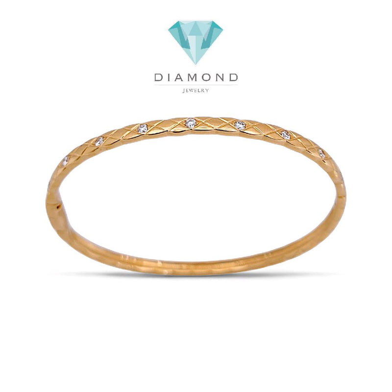 Cococrush Diamond Bangle 18K / Gelang Berlian Cococrush 18K / Diamond Jewelry 139GBD173000AB-HT