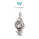 Liontin Mas Bird White Gold 18K-Diamond Jewelry