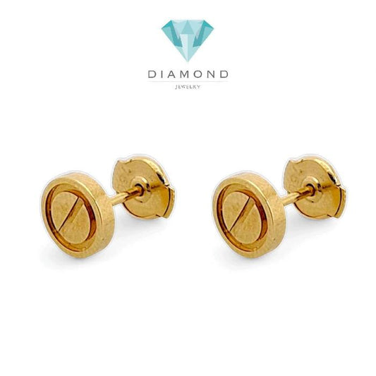 Love Stud Earring 18K / Diamond Earring 331ABD265RY