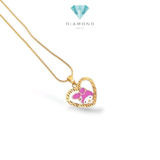 Melody Gold Pendant 18K / Liontin Emas Melody 18K / Diamond Jewelry / 272LMSWP1
