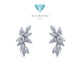 Leaf Diamond Earring 18K / Anting Berlian Daun 18K / Diamond Jewelry 2AB2550ANN-HT
