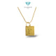Gold Letter F Pendants 23K / Liontin Emas Huruf F 23K / Diamond Jewelry / 242LMSWP1