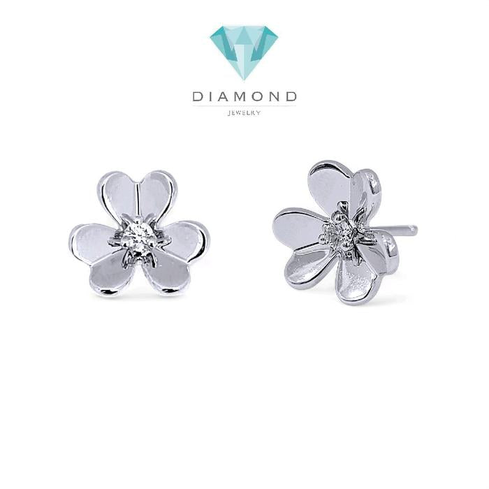 Frivole Diamond White Gold Earring 18K / Anting Berlian Frivole 18K / Diamond Jewelry 398ABDAB40800LS-HT