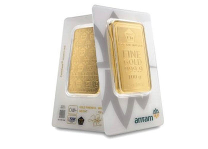 Lm Antam 100 gr press Diamond Jewelry