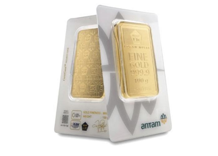 Lm Antam 100 gr press Diamond Jewelry