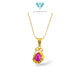 Rylos Star Ruby Pendants 23K / Liontin Bintang Ruby Rylos 23K / Diamond Jewelry / 216LMSWP2