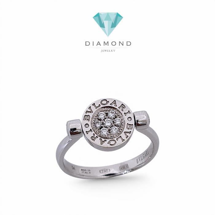 Flip Onyx Diamond Onyx Ring 18K /Diamond Jewelry-364CBD5500RY-HT