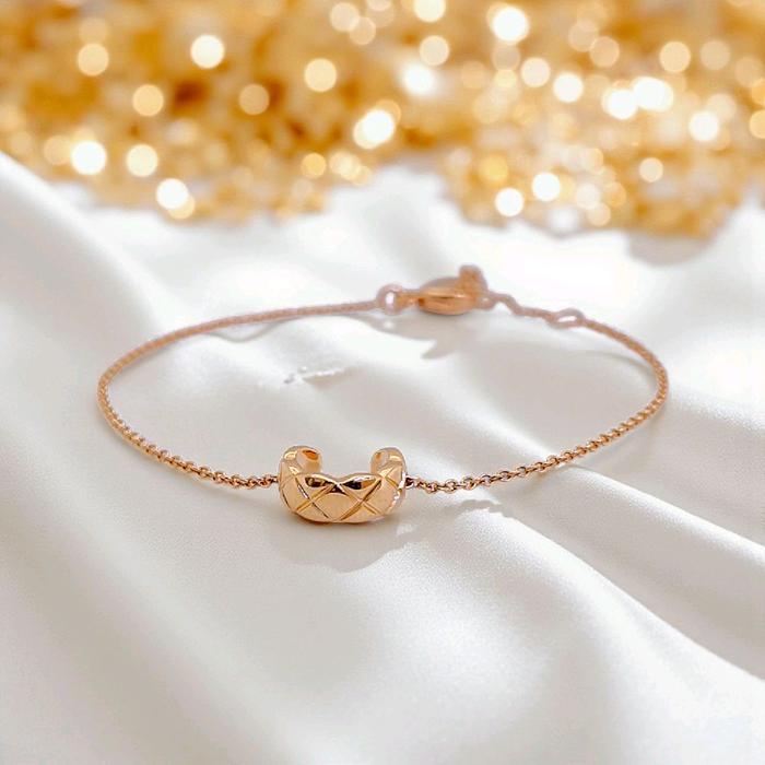 Cococrush Bracelet 18K / Gelang Cococrush 18K / Diamond Jewelry 415GBD280RY-HT