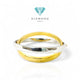 Gelang Emas 23K 2 Color Diamond Jewelry