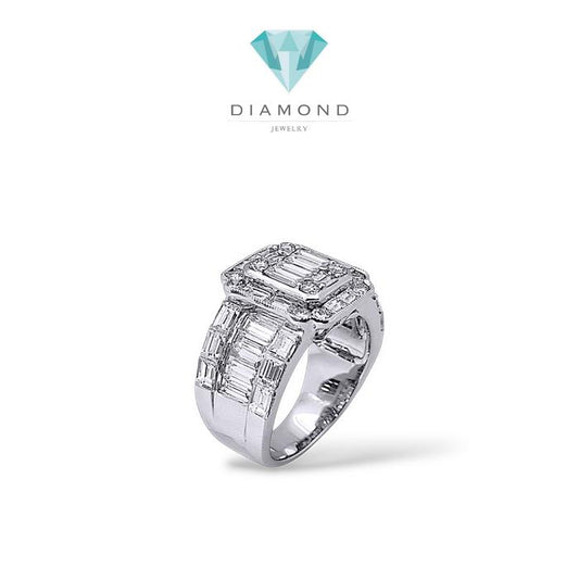 Baguette Diamond Ring / Diamond Jewelry