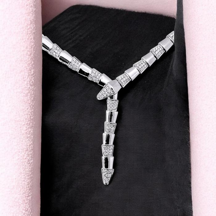 Serpenti Diamond Necklace / Kalung Ular Berlian / Diamond Jewelry