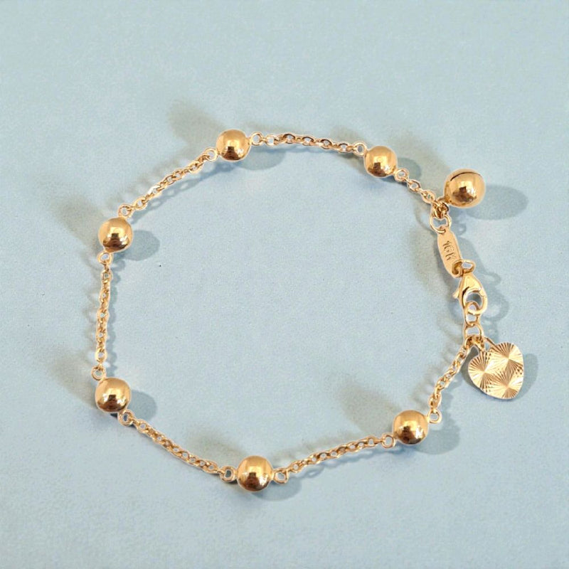 Bell Love Gold Brecelets 16K / Gelang Emas Lonceng love 16K / Diamond Jewelry / 456GMS254LS