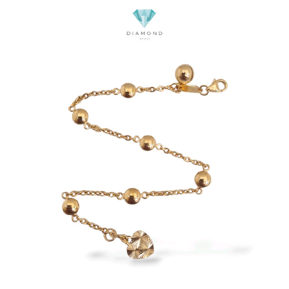 Bell Love Gold Brecelets 16K / Gelang Emas Lonceng love 16K / Diamond Jewelry / 456GMS254LS